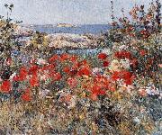 Childe Hassam Celia Thaxter Garden, 1890 oil on canvas